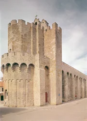 The church of Les Saintes-Maries-de-la-Mer